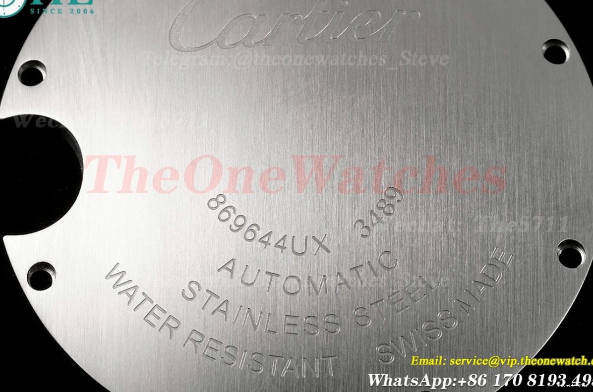 De Dial SS Ballon SS Cartier A076 V6F 33mm White Bleu 0106